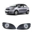 Fog Light Replacement For Yaris 4dr 2007 2008 2009 2010 2011 Driver And Passenger Side Pair With Wiring Harness Switch Kit 