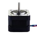 Nema 17 Stepper Motor 17hs13-0404s1 26ncm 36 8oz In Holding Torque 12v 0 4a 1 8 Degrees Step Angle For 3d Printer Cnc Black 