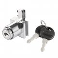 Uxcell Push Lock For Sliding Glass Cabinet Door Fits 5mm Thick Keyed Alike 2pcs