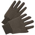 1000 Series Jersey Gloves 4503 9 Oz Brown Cotton Glove Set Of 12 