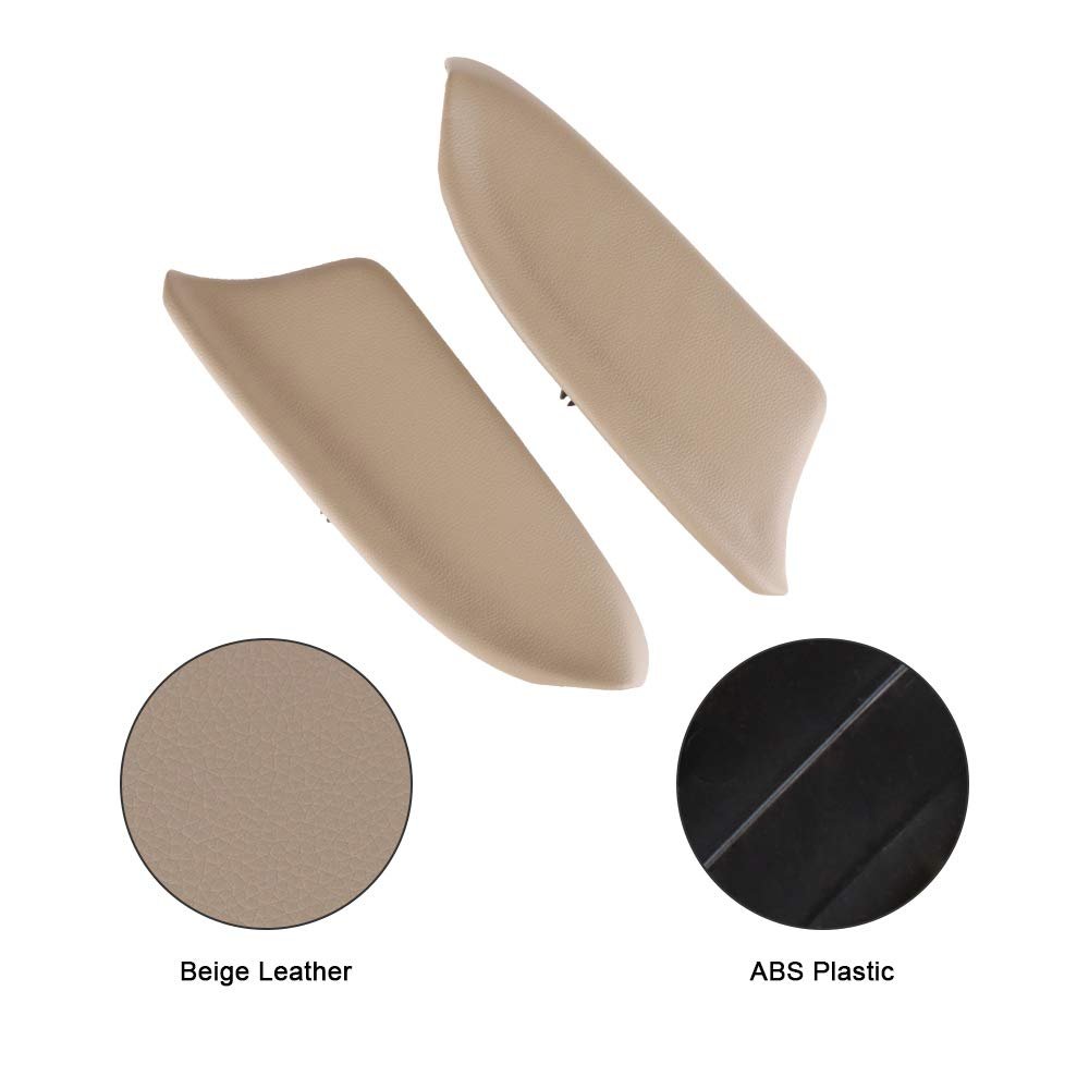Center Console Cover For 2008-2012 Honda Accord Front Door Panels Armrest Beige