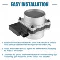 Uxcell Car Mass Air Flow Sensor Meter Replacement Black For Chevrolet Malibu Base Ls 3 1l V6 Gas 1997-2003 No 25180303