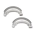 Niche Cycle Supply Front Brake Shoes For Honda Cm200 T Twinstar 80-82 