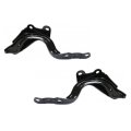 Hood Hinge Pair For Hyundai Elantra 2017 2018 2019 2020 Sedan Driver And Passenger Side Steel Replacement Hy1236166 Hy1236165 