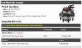 Front Wheel Bearing Hub Assembly Compatible With 1999-2004 Ford F-350 Super Duty 4wd From 3 08 1999 Coarse Threaded Lugs Single