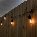 S14 1w Led Outdoor String Light Replacement Bulbs 24 Pack Warm White E26 Medium Base Shatterproof Vintage Edison Style For 