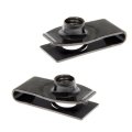 Dodge Ram 1500 1998-2008 Clip Nut 2 Pieces Steel Black Clockwise Thread Direction 5 16-18 Inches Callout Size Excluded Integral 