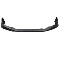 Front Bumper Lip For 2012-2013 Honda Civic 2dr Md Style Unpainted Black Spoiler Splitter Valance Fascia Cover Guard Protection 