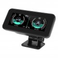Pokerty9 Slope Meter High Temperature Resistant Multifunction Car Inclinometer For Automobile Pokerty9wtml3
