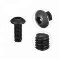 Uxcell M4x10mm Hex Socket Button Head Cap Bolts Screws Alloy Steel 200pcs