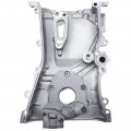 A-premium Engine Timing Chain Cover With Oil Pump Compatible Nissan Sentra 1995-1999 200sx 1995-1998 L4 1 6l Dohc Ga16de