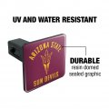 Arizona State University Sun Devils Tow Trailer Hitch Cover Plug Insert