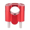 Keenso Motorcycle Handlebar Riser Cnc Aluminum Alloy 2pcs 22mm-28mm Clamp Adapter For 1 1in And 0 87in Handlebars Riders Riding
