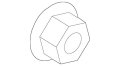 Genuine Nissan Parts Nut 14094-9ba0a 