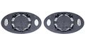 Euro Wing Mirror Glass Tinted Blue Heated Anti Blind Spot For Mini R50 R52 R53 S 