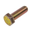 Hex Bolts Steel Zinc Finish Yellow Color Head Drive Medium Thread Class 10 9 Bolt Grade M12 1 25 By 35 Millimeters 0 75 In Tool 
