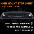 Led 3rd Brake Light For Toyota Tacoma 1995-2015 Signal Stop Cargo Third Tail Lamp Clear Lens Black Housing