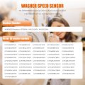 Wh03x32158 Wh12x25294 Washer Speed Sensor Replacement Fit For Ge Hotpoint Washing Machine Gtw500asn6ws Gtw585bsv3ws Replaces