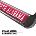 University Of South Alabama School Logo Full Size Standard License Plate Metal Frame