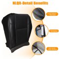 Driver Or Passenger Bottom Perforated Leather Seat Cover And Foam Cushion For Cadillac Escalade Chevy Tahoe Gmc Yukon 2007 2014