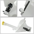 Fo1288154 Factory Style Car Windshield Washer Reservoir Tank Cap Fluid Pump Compatible With Ford Escape Mercury Mariner 08-12