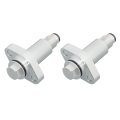 2 Pcs Aluminum Timing Chain Tensioner 420236510 711236510 Replacement For Outlander Renegade Commander Maverick 400 450 500 570 