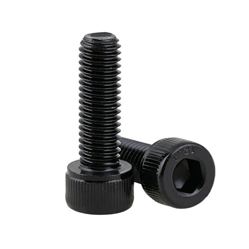 Black Left Threaded Hex Hexagon Socket Cap Screws Reverse Tooth Thread Cup Head Allen Bolts Din912 Grade 12 9 M5-m12 Size