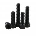 Black Left Threaded Hex Hexagon Socket Cap Screws Reverse Tooth Thread Cup Head Allen Bolts Din912 Grade 12 9 M5-m12 Size