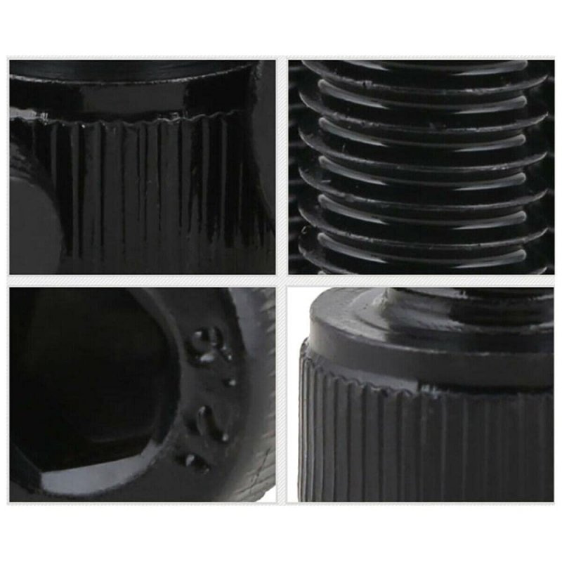 Black Left Threaded Hex Hexagon Socket Cap Screws Reverse Tooth Thread Cup Head Allen Bolts Din912 Grade 12 9 M5-m12 Size