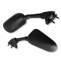 Httmt Mt077- Motorcycle Black Oem Aftermarket Racing Mirrors Fit Compatible With 2000-2001 Yzf-rz1 1998-2002 Yzf-r6 Yzf-r1