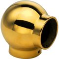 Bar Railing Fittings Ball 90a Ell Traditional Solid Brass And Stainless Steel 