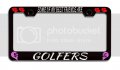 Some Of My Best Friends Are Golfers Bestfriends Metal License Plate Frame Tag Holder U95 
