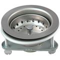 Keeney 1441ss Sink Strainer Thumb Screw Style With Fixed Post Basket Stainless Steel 