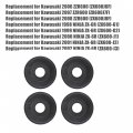 Waltyotur 4pcs Motorcycle Carburetor Carb Diaphragm Assembly Replacement For Kawasaki Zzr600 Zzr 600 2006-2008 Zx-6r Zx600
