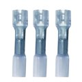 Heat Shrink Solder Terminals Blue 16 To 14 Ga Gauge 1 4 In Width Alx Pau Si Hp1900 Cla1 Female Slide With Dual Wall 