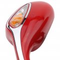 Goofit One Pair 8mm Rearview Mirrors For 50cc 70cc 90cc 110cc 125cc 150cc 250cc Scooters Moped Motorcycle Red