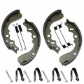 M Mati Front Brake Wheel Cylinders Shoes For Kawasaki Mule 500 520 550 Kaf300 43092-1057 41047-1051