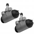 M Mati Front Brake Wheel Cylinders Shoes For Kawasaki Mule 500 520 550 Kaf300 43092-1057 41047-1051