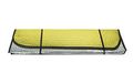 Reflective Car Windshield Sun Shade 50 In X 23 25 Reversible Gold And Silver Uv Protection For Compact Passenger Cars 