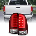 Acanii For 2005-2015 Toyota Tacoma Red Lens Led Tube Tail Lights Lamps 05-15 Left Right
