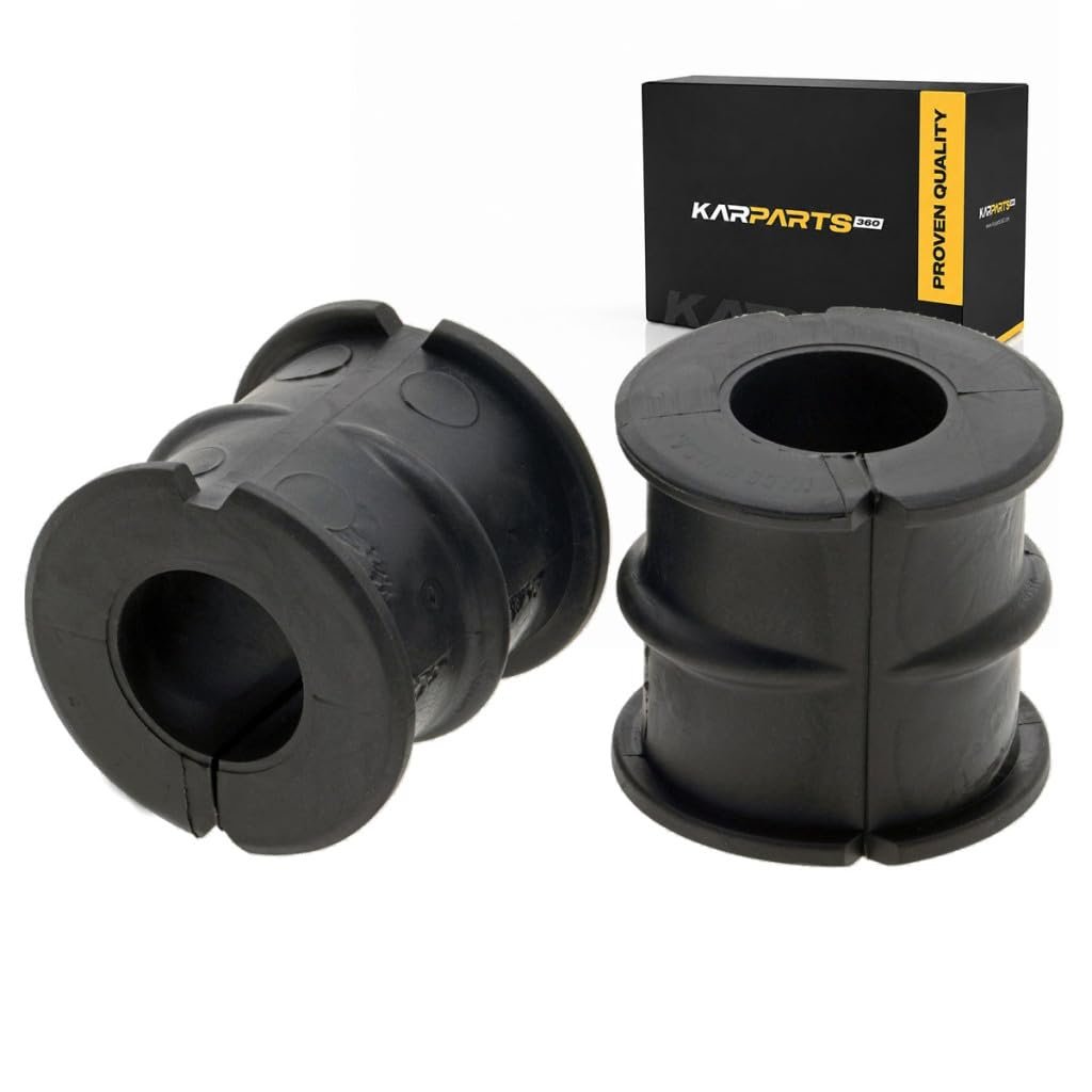 Stabilizer Bar Bushing Set For 2005 To014 Chrysler 300 Rubber Black 2 Piece 18 Inside Diameter 2 1 In Outside Front Position