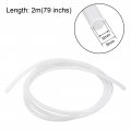 Uxcell Nylon Line Hose Tube 6mm 0 23 Id X 8mm 31 Od 2m 6 5ft Pa12 For Air Brake Fluid Transfer White