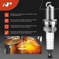 A-premium Set Of 4 Ignition Coil Pack And Iridium Spark Plugs Compatible With Mazda 2 2011 2012 2013 2014 L4 1 5l