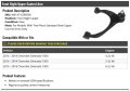 Front Right Passenger Side Upper Control Arm Compatible With 2016-2018 Chevy Silverado 1500 For Models Two-piece Stamped Steel