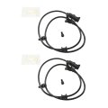 Abs Speed Sensors For Chrysler Aspen 2007 2008 2009 Front Driver And Passenger Side Pair Blade Type Female Connector 