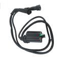 Ignition Coil With Spark Plug Cap For Honda Vt600c Vlx 1988 1997 And Vt600cd Deluxe 1993 2007 Replacement 30510-mm8-003 