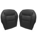 Black Front Driver Passenger Side Replacement Bottom Leather Seat Covers For Mercedes Benz Cla 250 2014 2015 