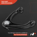 A-premium 2 X Front Upper Control Arm With Ball Joint Bushing Compatible Honda Civic 1996-2000 Acura El 1997-2000