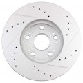 Ocpty Brakes And Rotors Set With 2 Front Brake Rotots 4 Ceramic Pads Fit For 93-05 Lexus Gs300 98-00 Gs400 01-05 Gs430 Is300