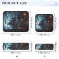 Runningbear Halloween Pumpkin Jack O Lantern Seat Belt Cover 2 Pcs Car Strap Covers Pads Soft Comfort Safe Shoulder Harness For